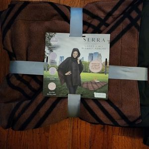 COPY - Serra Ladies 2 in 1 Blanket Poncho